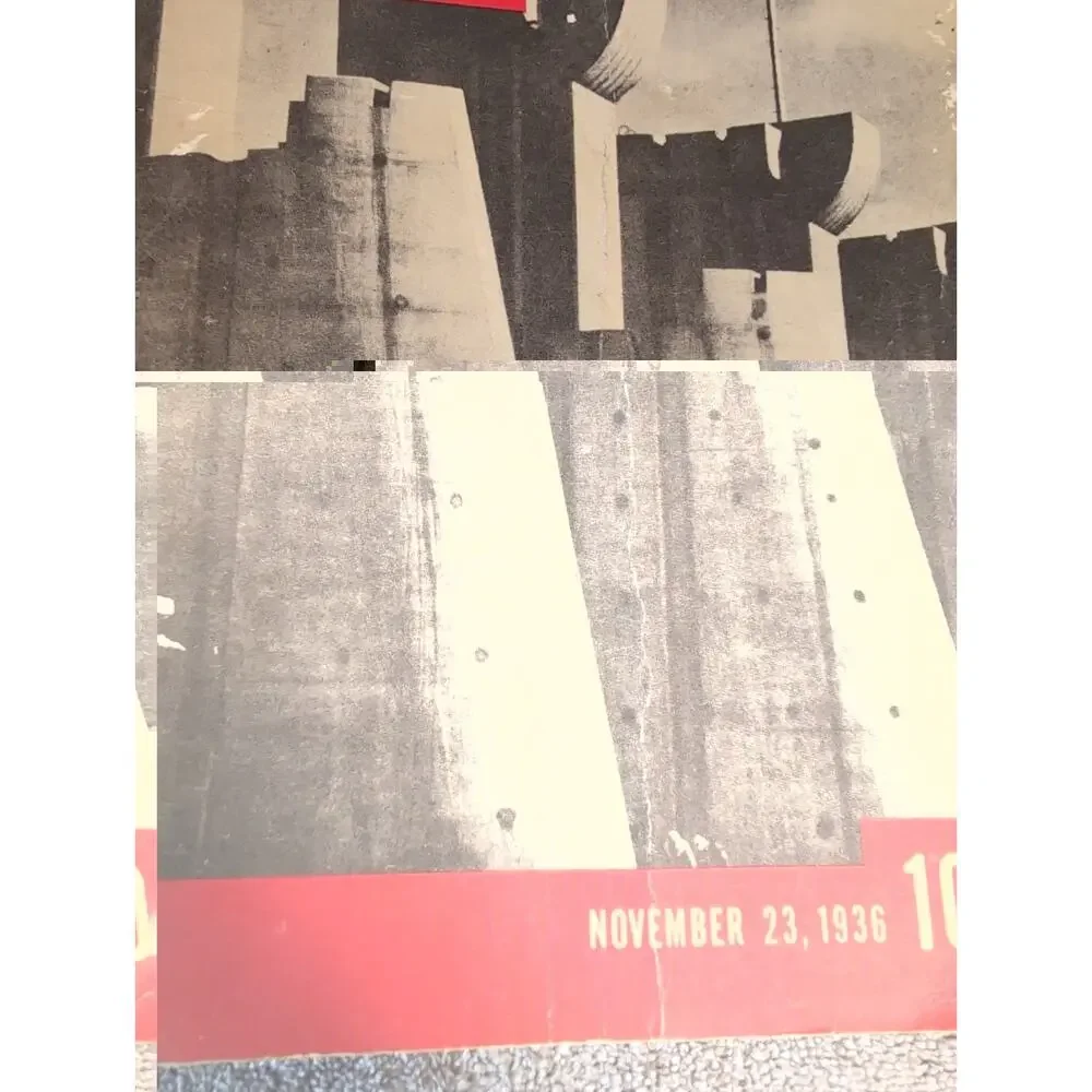 LIFE Magazine November 23, 1936, Vol. 1, No. 1 - Salesman Size